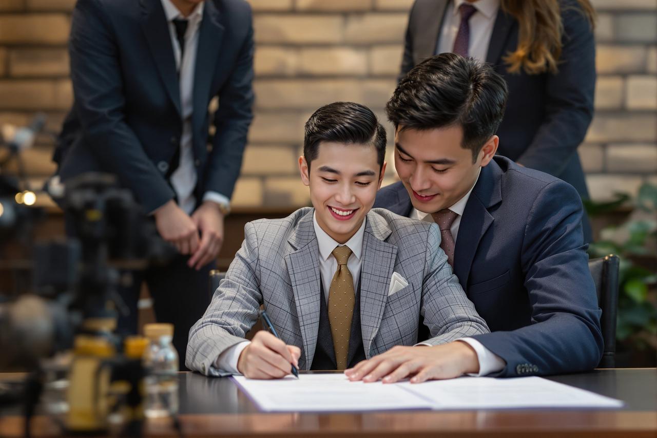 快猫短视频签约新生代演员陈晓宇，将出演年度大剧《山海经》